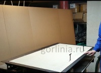 Закрытая крышка люка АМО с актуаторами с плитой ГВЛ под плитку и ламинат Закрытая крышка люка АМО с актуаторами с плитой ГВЛ под плитку и ламинат