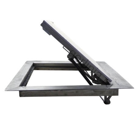 Механизм напольного люка в подвал под плитку Стелс из нержавеющей стали Механизм напольного люка в подвал под плитку Стелс из нержавеющей стали