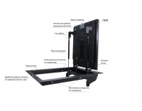 Напольный люк Стелс-У 1200*1200 уголок утепленный чертежи изделия Напольный люк Стелс-У 1200*1200 уголок утепленный схемы