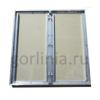 Люк под покраску Гиппократ 1200п*1200 двухдверный стеновой Люк под покраску Гиппократ 1200п*1200 двухдверный стеновой ревизионный