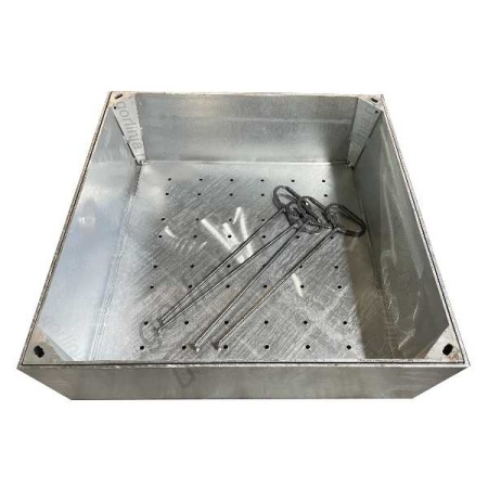 Скрытый люк под газон Проспект-Г съемный заполняемый высотой борта до 230 мм под засев газонной травы Скрытый люк под газон Проспект-Г съемный заполняемый высотой борта до 230 мм под засев газонной травы