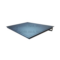 Люк для гаража Гриф 600х600 рифленый металлический Люк рифленый Гриф 600х600