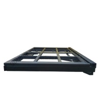 Люк под доску 25 мм в деревянном полу стальной каркас на петлях с амортизаторами   и замком Люк под доску 25 мм в деревянном полу стальной каркас на петлях с амортизаторами   и замком