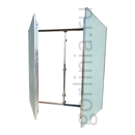 Люк под покраску Гиппократ 1200п*1200 двухдверный стеновой стеновой