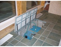 Люки напольные АМО 1400п*800  Так выглядит напольный люк АМО 1400п*800