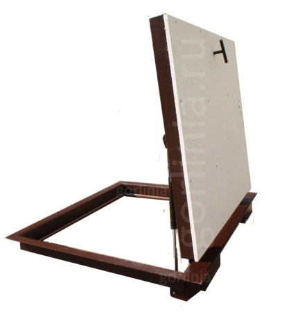 Напольный люк Булат 800п*700  Как выглядит люк Булат 800п*700 Бюджет