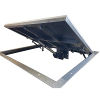 Напольный люк в подвал с электроприводом Стелс под плитку Напольный люк в подвал с электроприводом Стелс под плитку