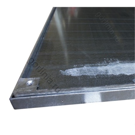 Замок люка под террасную доску декинг из оцинкованной стали на петлях с кантом под настил ДПК Замок люка под террасную доску декинг из оцинкованной стали на петлях с кантом под настил ДПК