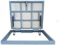 Так выглядит напольный люк АМО 1300п*700 