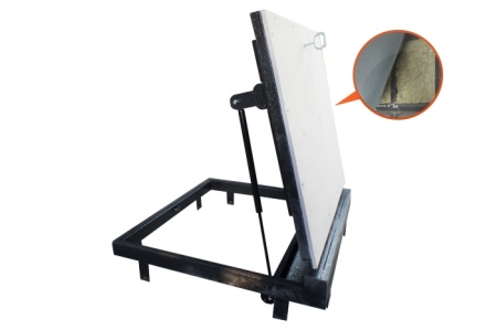 Люк напольный Стелс-КУ 800*1400п короб утепленный Люк напольный Стелс-КУ 800*1400п короб утепленное исполнение