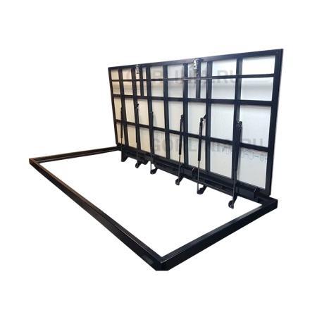 Люк АМО 1700пх900 напольный стальной окрашенный Напольный люк АМО 1700пх900