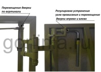 Люк под плитку Титан 3D 600*1000 Титан 3D 600*1000