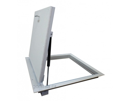 Люк АМО 800п*600 напольный стальной окрашенный Напольный люк АМО 800п*600