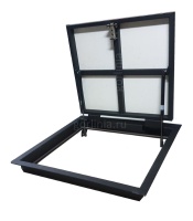 Люк в подвал Рязаночка 600*600 под плитку и ламинат Люк в подвал Рязаночка 600*600 под плитку и ламинат