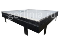 Люк напольный Стелс-КУ 770*900п короб утепленная серия