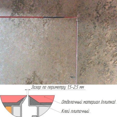 Люк-дверь Техно под плитку 600*1600п Техно под плитку 600*1600п