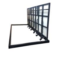 Люки напольные АМО 1600пх1000  Так выглядит напольный люк АМО 1600пх1000