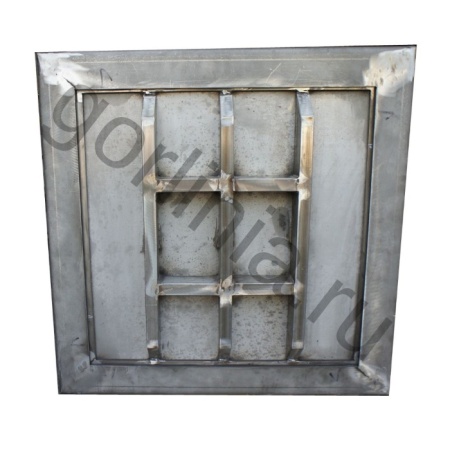 Съемный люк под брусчатку Проспект-ВН из нержавейки вид снизу Съемный люк под брусчатку Проспект-ВН из нержавейки вид снизу