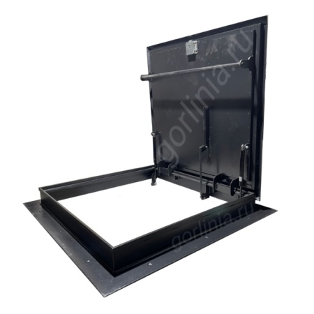 Люк кровельный ЛКР для выхода на крышу - петли, амортизаторы и нижняя ручка Люк кровельный ЛКР для выхода на крышу - петли, амортизаторы и нижняя ручка