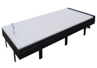 Люк напольный Стелс-К 900*600п короб Образец модели Стелс-К 900*600п под размер целой плитки