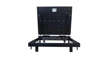 Люк напольный с утепленной дверцей в размер плитки